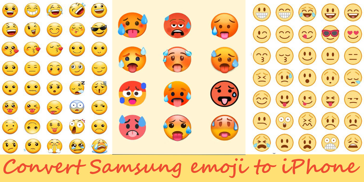 تبدیل ایموجی سامسونگ به ایفون بدون برنامه