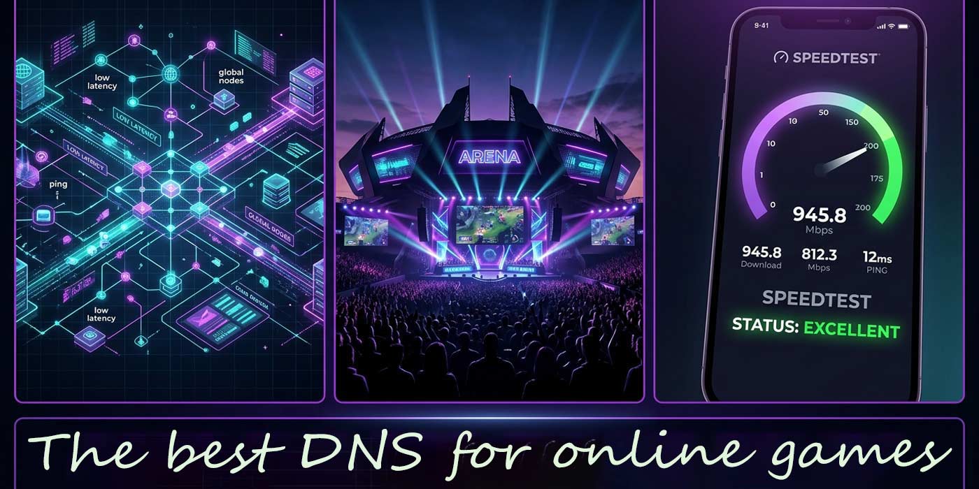 بهترین dns برای بازی آنلاین